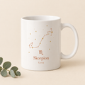 Sternzeichen-Tasse Skorpion mit Name Lena